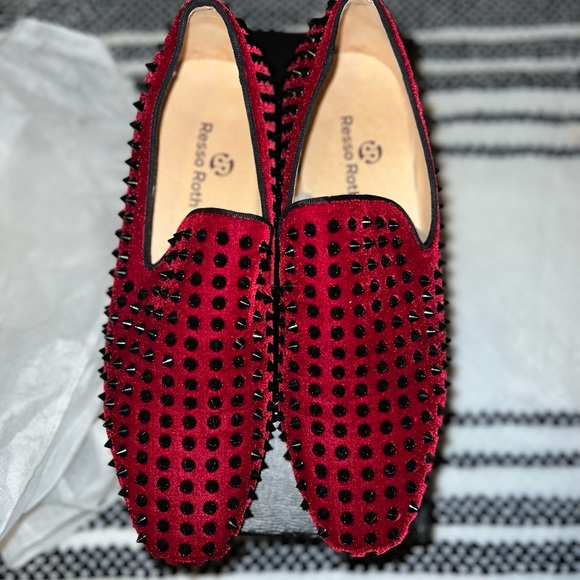 Resso Roth men’s studded loafer shoe - Picture 3 of 6